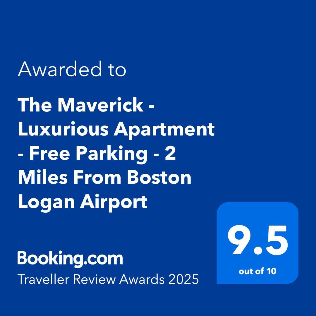 The Maverick - Luxurious Apartment - Free Parking - 2 Miles From Boston Logan Airport Chelsea Eksteriør bilde